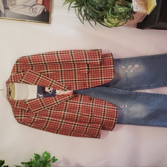 Kingsridges Vintage Houndstooth Wool Jacket. - Picture 2 of 10